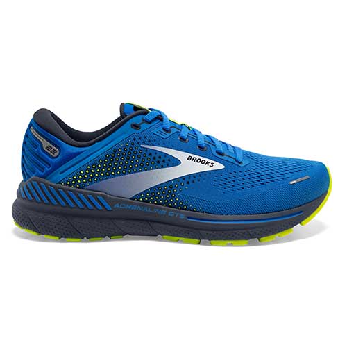 Men's Adrenaline GTS 22 Running Shoe - Blue/India Ink/Nightlife - Regular (D)