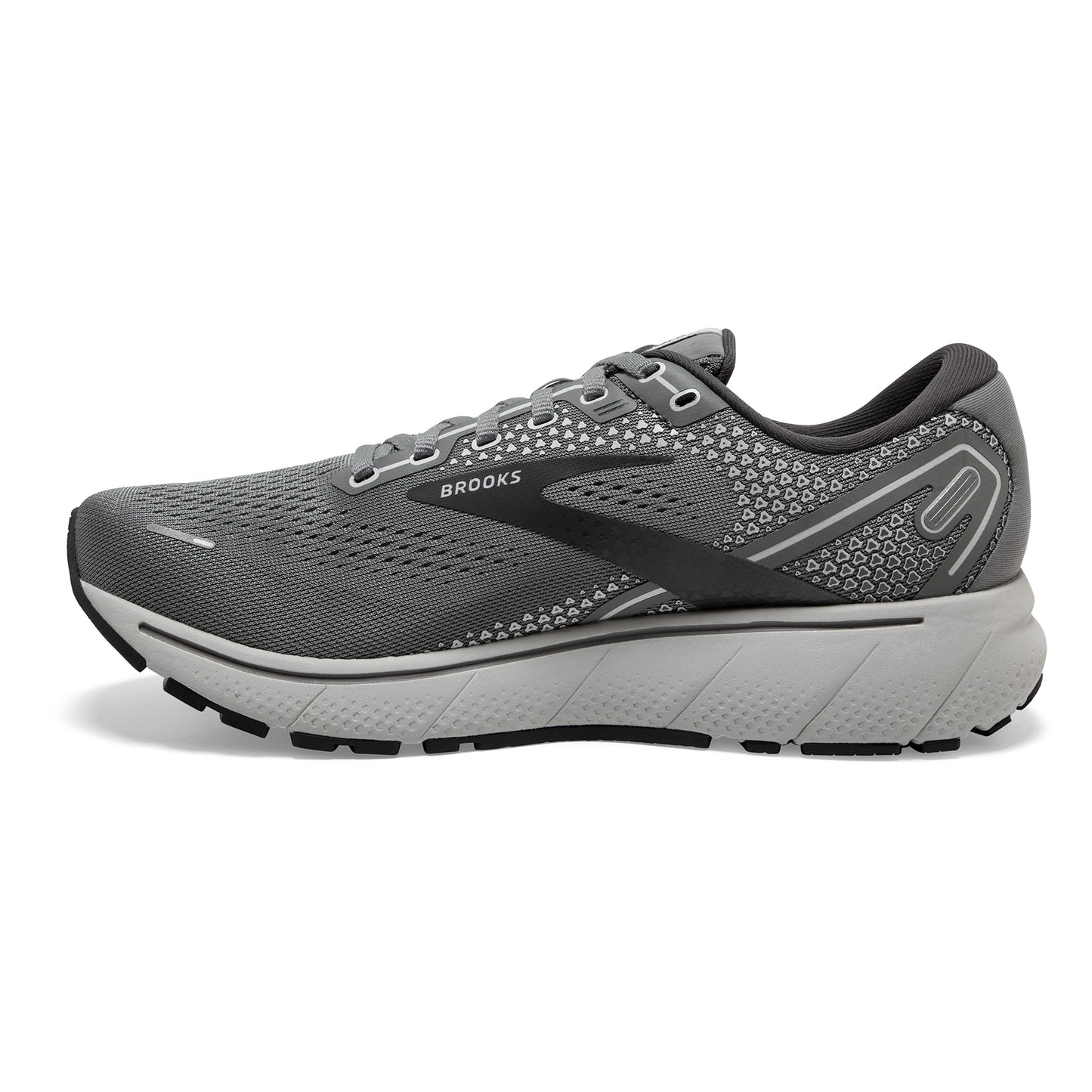 Men's Ghost 14 Running Shoe - Grey/Alloy/Oyster — Regular (D)