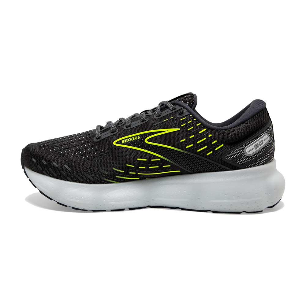 Men's Glycerin 20 Running Shoe- Ebony/White/Nightlife - Regular (D)
