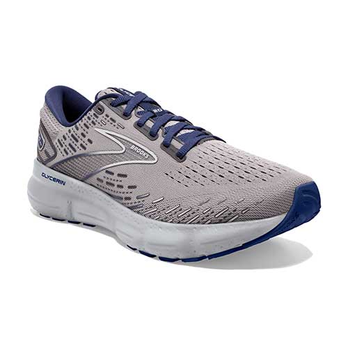 Men's Glycerin 20 Running Shoe - Alloy/Grey/Blue Depths - Regular (D)