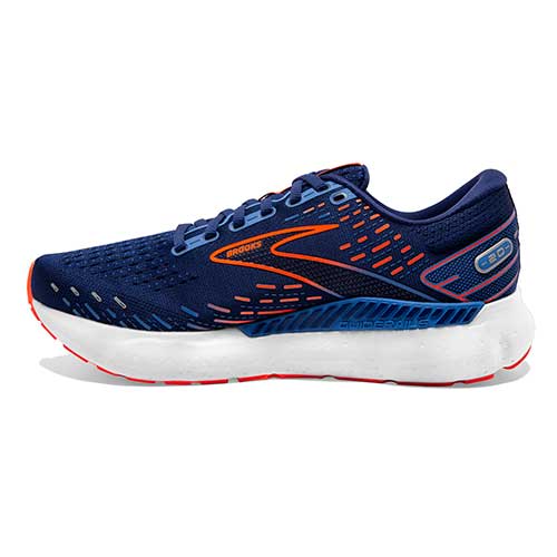 Men's Glycerin GTS 20 Running Shoe - Blue Depths/Palace Blue/Orange - Regular (D)