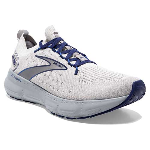 Men's Glycerin StealthFit 20 Running Shoe - Oyster/Alloy/Blue Depths - Regular (D)