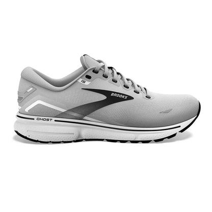 Men's Ghost 15 Running Shoe- Alloy/Oyster/Black- Extra Wide (4E)