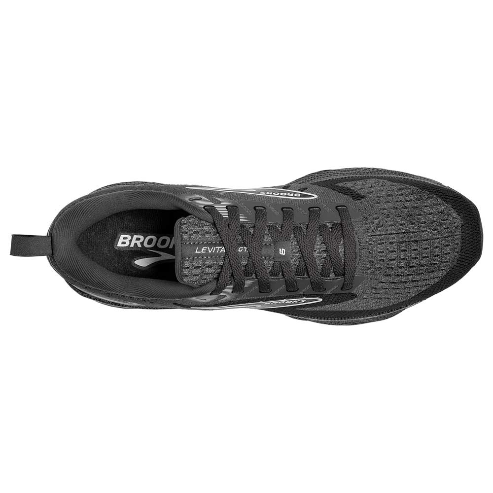 Men's Levitate GTS 6 Running Shoe- Blackened Pearl/Ebony/White- Regular (D)