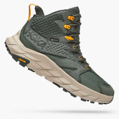 Men's Anacapa Mid GTX Hiking Boot - Thyme/Radiant Yellow - Regular (D)