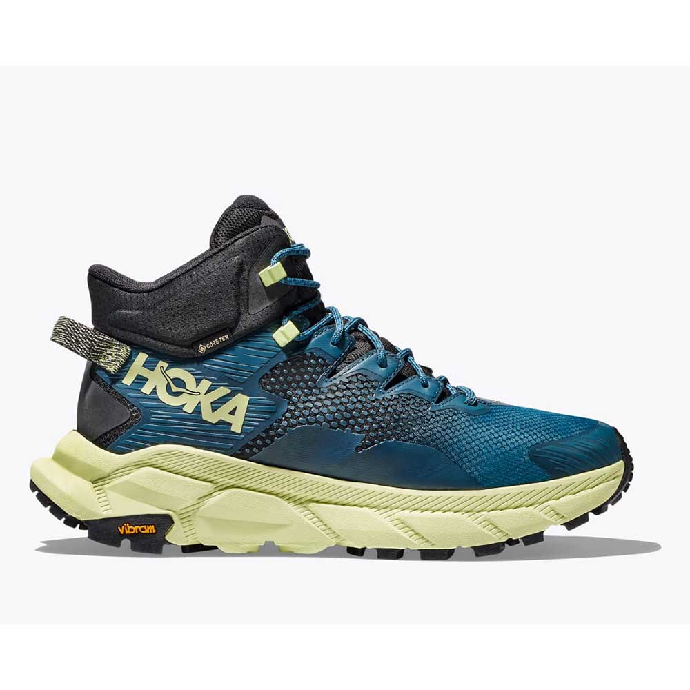 Men's Trail Code GTX Hiking Boot- Blue Graphite/Blue Coral