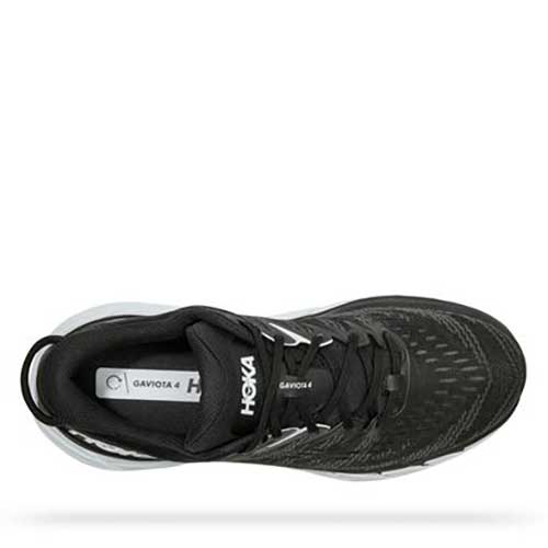 Men's Gaviota 4 Running Shoe - Black/White - Regular (D)