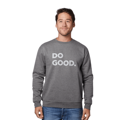 Men's Do Good Crew Sweatshirt - Heather Grey