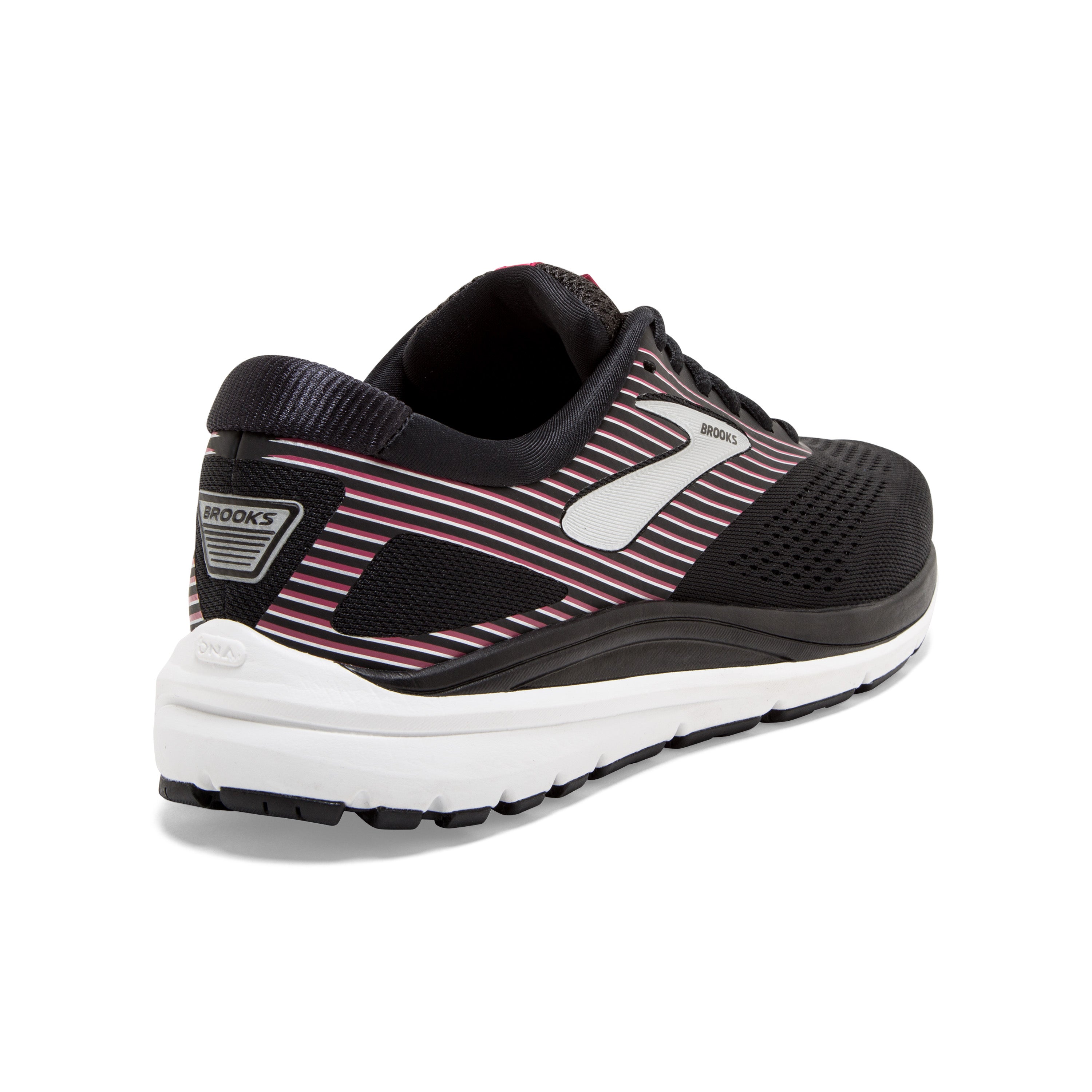 Women's Addiction 14 Running Shoe - Black/Hot Pink/Silver - Narrow ...