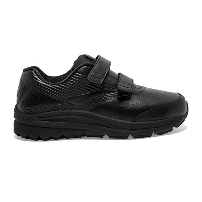 Women's Addiction Walker VStrap 2 Walking Shoes- Black/Black- Extra Wide (2E)