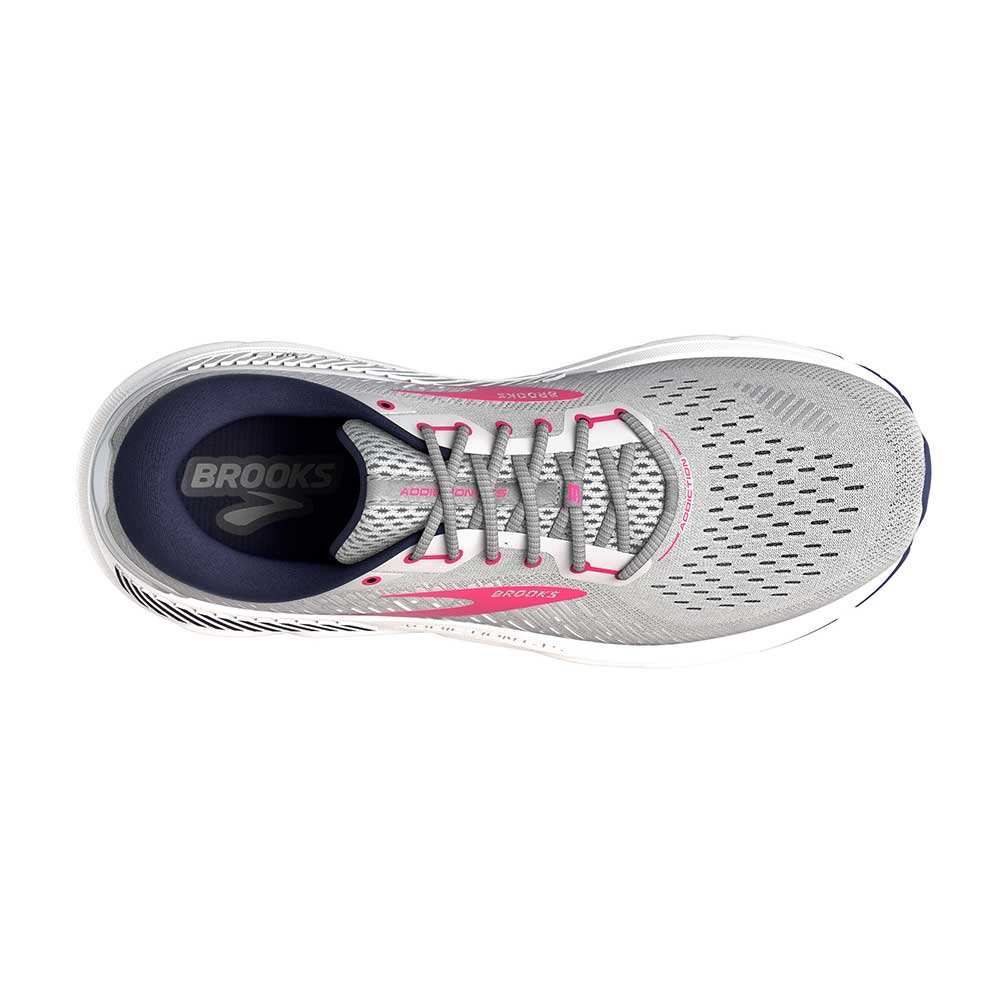 Women's Addiction GTS 15 Running Shoe - Oyster/Peacoat/Lilac Rose - Regular (B)
