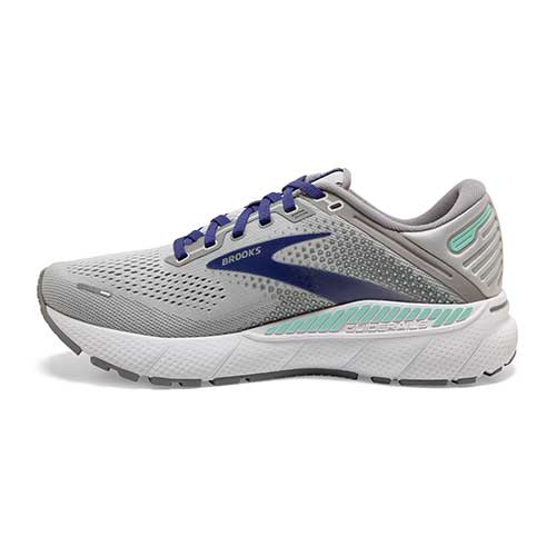 Women's Adrenaline GTS 22 Running Shoe - Alloy/Blue/Green - Regular (B)