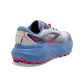 Women's Caldera 6 Trail Running Shoe- Oyster/Blissful Blue/Pink - Regular (B)