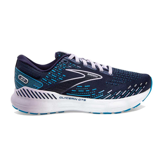 Women's Glycerin GTS 20 Running Shoe- Peacoat/Ocean/Pastel Lilac - Regular (B)