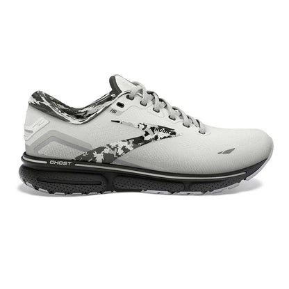 Women's Ghost 15 Running Shoe - White/Ebony/Oyster - Regular (B)