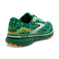 Women's Ghost 15 Run Lucky - Green/White/Orange- Regular (B)