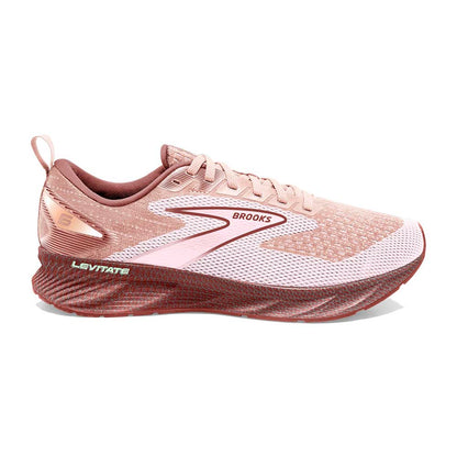 Women's Levitate 6 Running Shoe - Peach Whip/Pink- Regular (B)