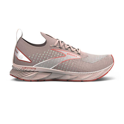 Women's Levitate StealthFit 6 Running Shoe - Peach Whip/Pink - Regular (B)