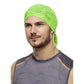 CoolNet UV+ MultiFunctional Headwear - Reflective-Lime Heather