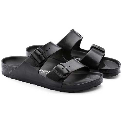 Arizona EVA Sandals -  Black- Medium/Narrow