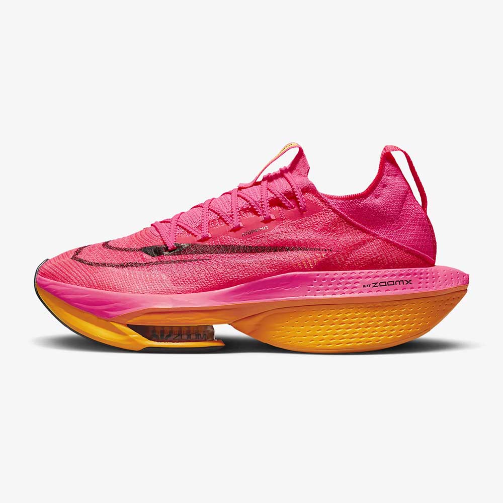 Men's Nike Alphafly 2 Running Shoes - Hyper Pink/Black/Laser Orange-  Regular (D)