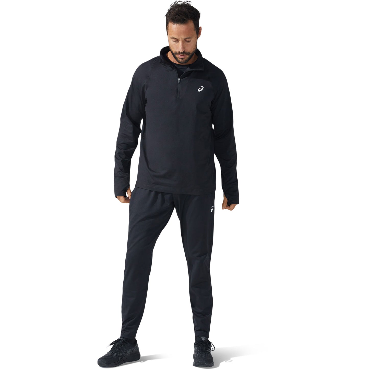 Men's Thermopolis Quarter Zip - Performance Black