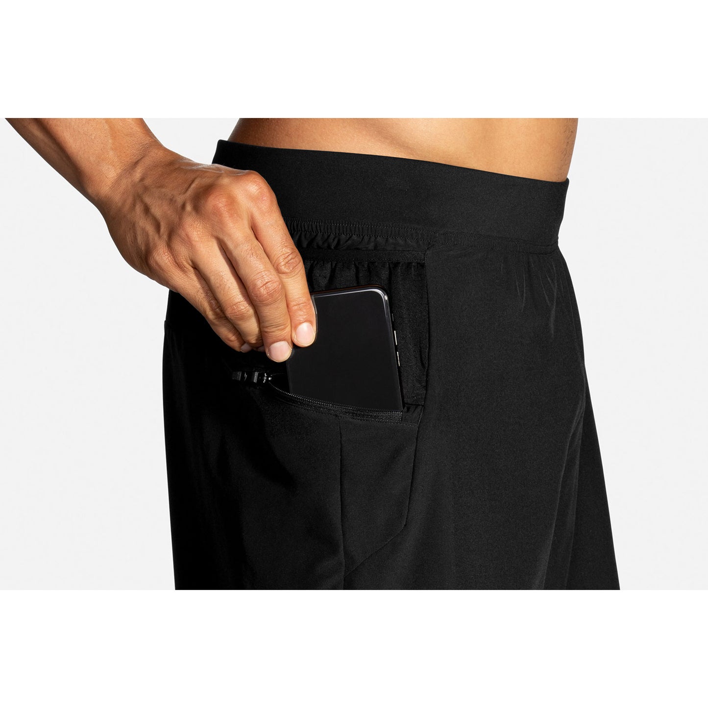 Men's Sherpa 7" 2-In-1 Short - Black