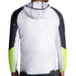 Men's Run Visible Convertible Jacket - White/Asphalt/Nightlife