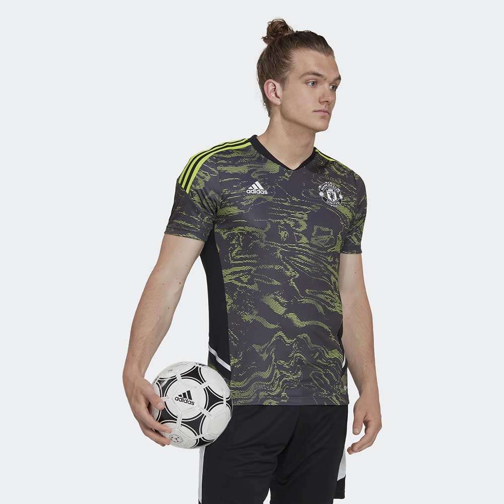 adidas Manchester United 22/23 Third Jersey - Semi Solar Slime