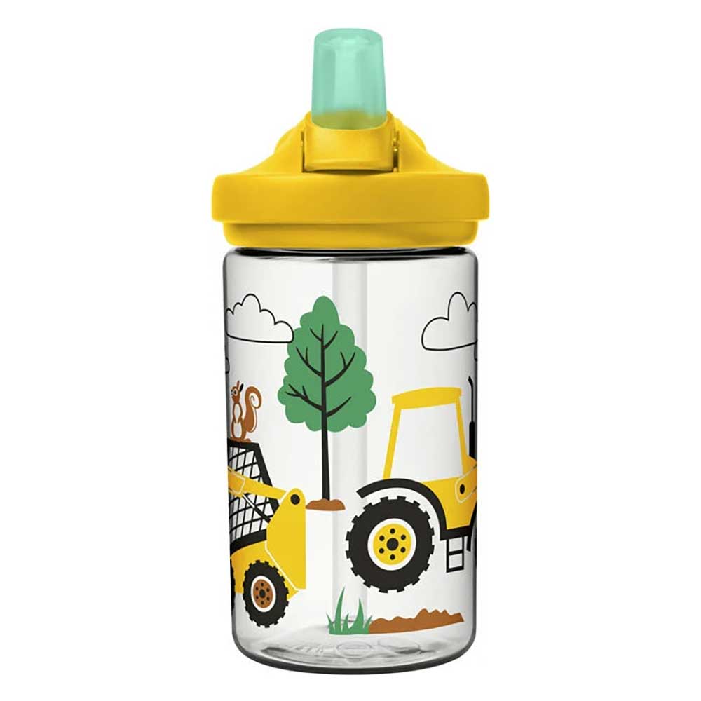 Youth Eddy 14oz Water Bottle - Tractors & Trees