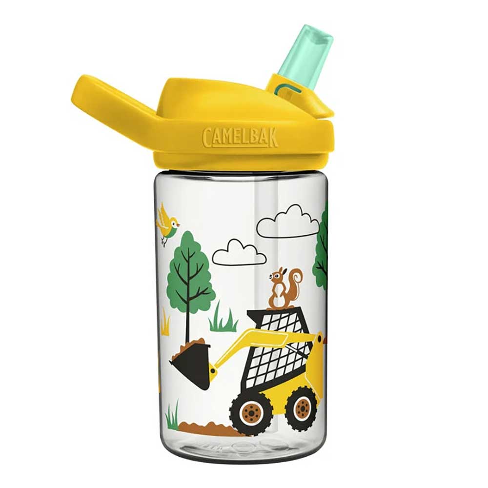 Youth Eddy 14oz Water Bottle - Tractors & Trees