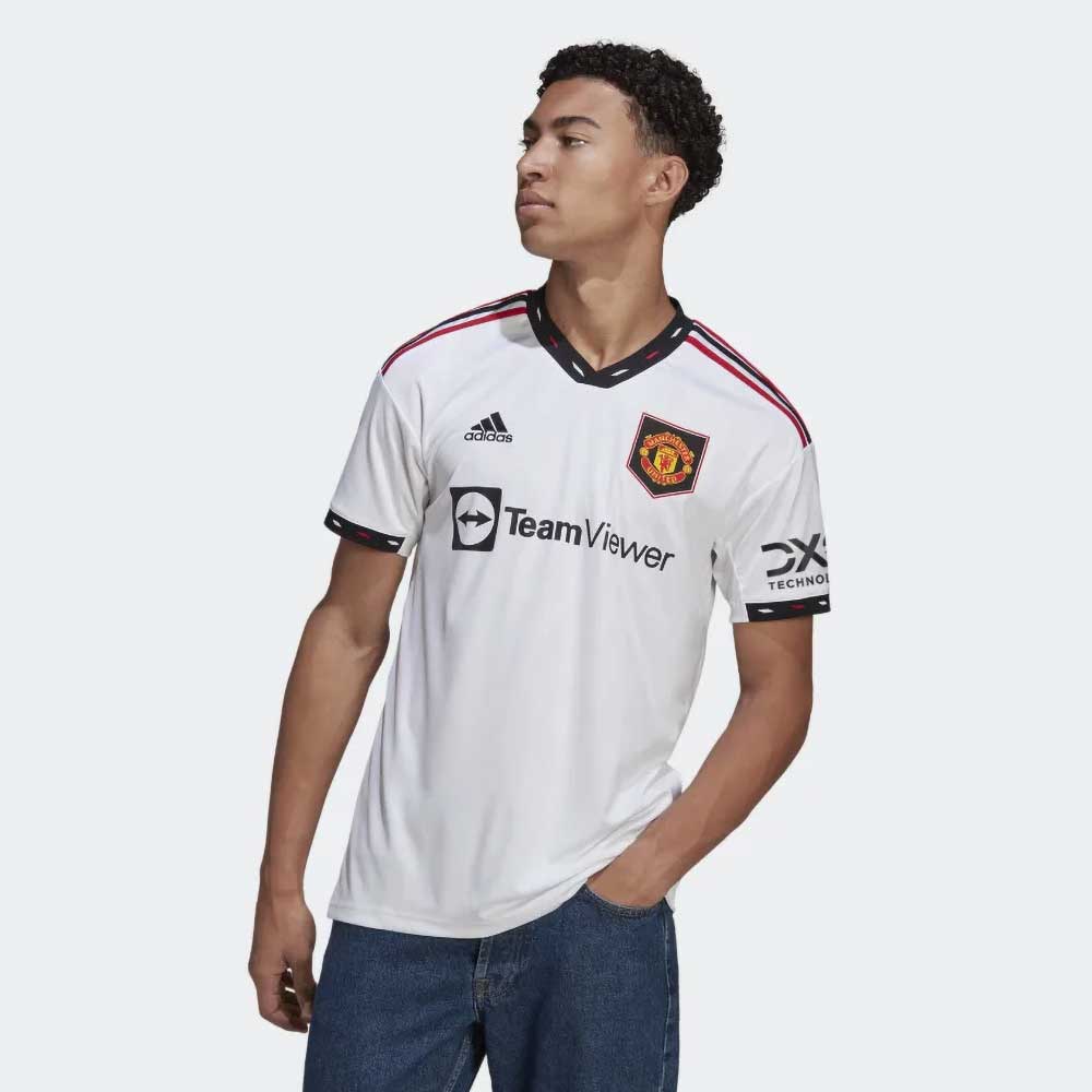  adidas Men's Manchester United Away Soccer Jersey- 2019/20 :  Clothing, Shoes & Jewelry