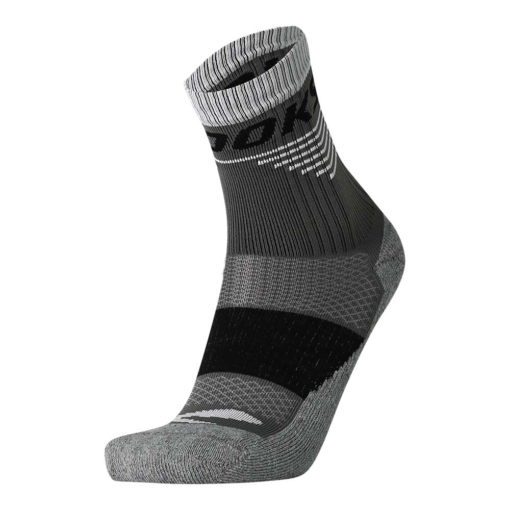 Unisex High Point Crew Sock - Asphalt/Black