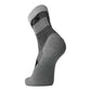Unisex High Point Crew Sock - Asphalt/Black
