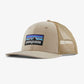 Unisex P-6 Logo Trucker Hat - Oar Tan w/ Classic Tan