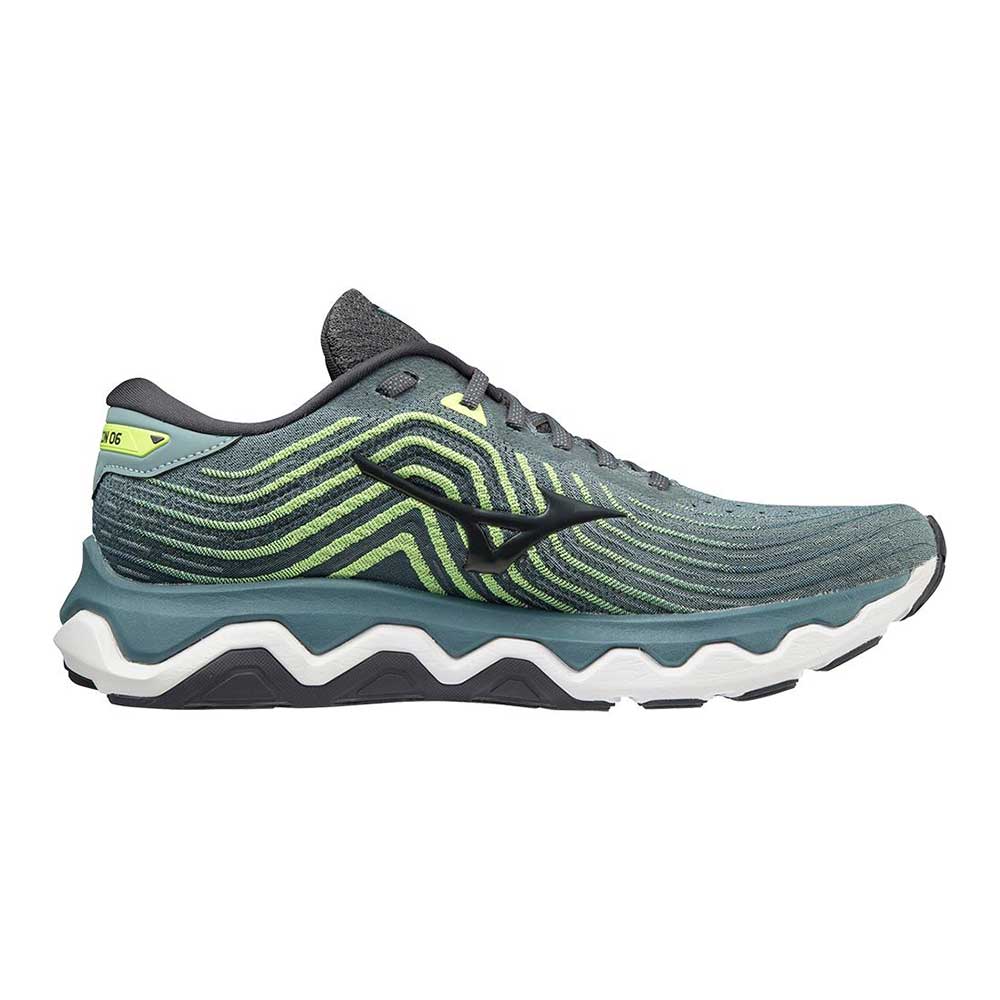 Men's Wave Horizon 6 Running Shoe - Smoke Blue/Ebony - Regular (D)