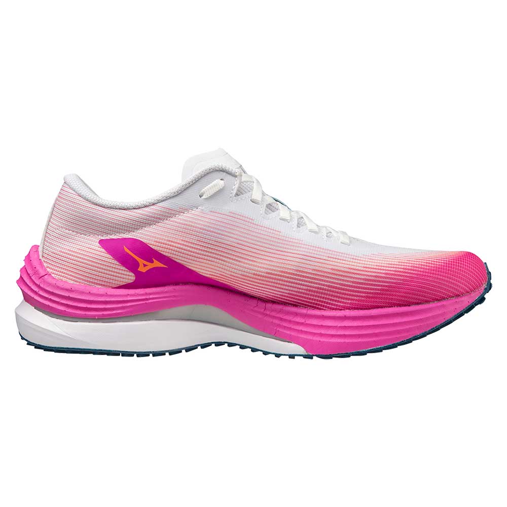 Women's Wave Rebellion Flash Running Shoe - White/Silver - Regular (B)