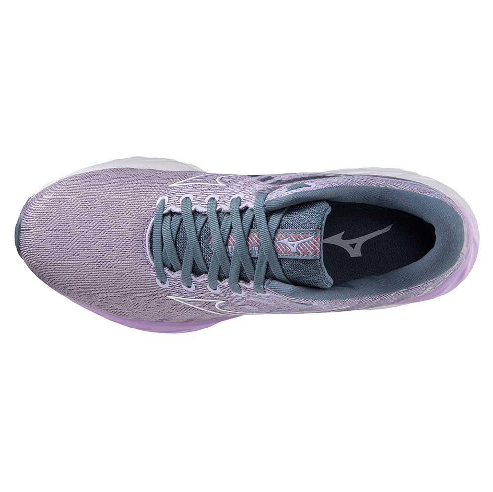 Women's Wave Inspire 19 Running Shoe- Wisteria/China Blue- Regular (B)