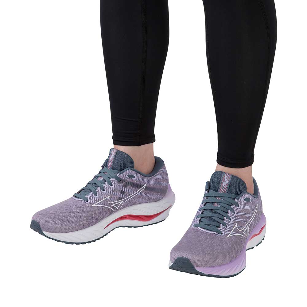 Women's Wave Inspire 19 Running Shoe- Wisteria/China Blue- Regular (B ...