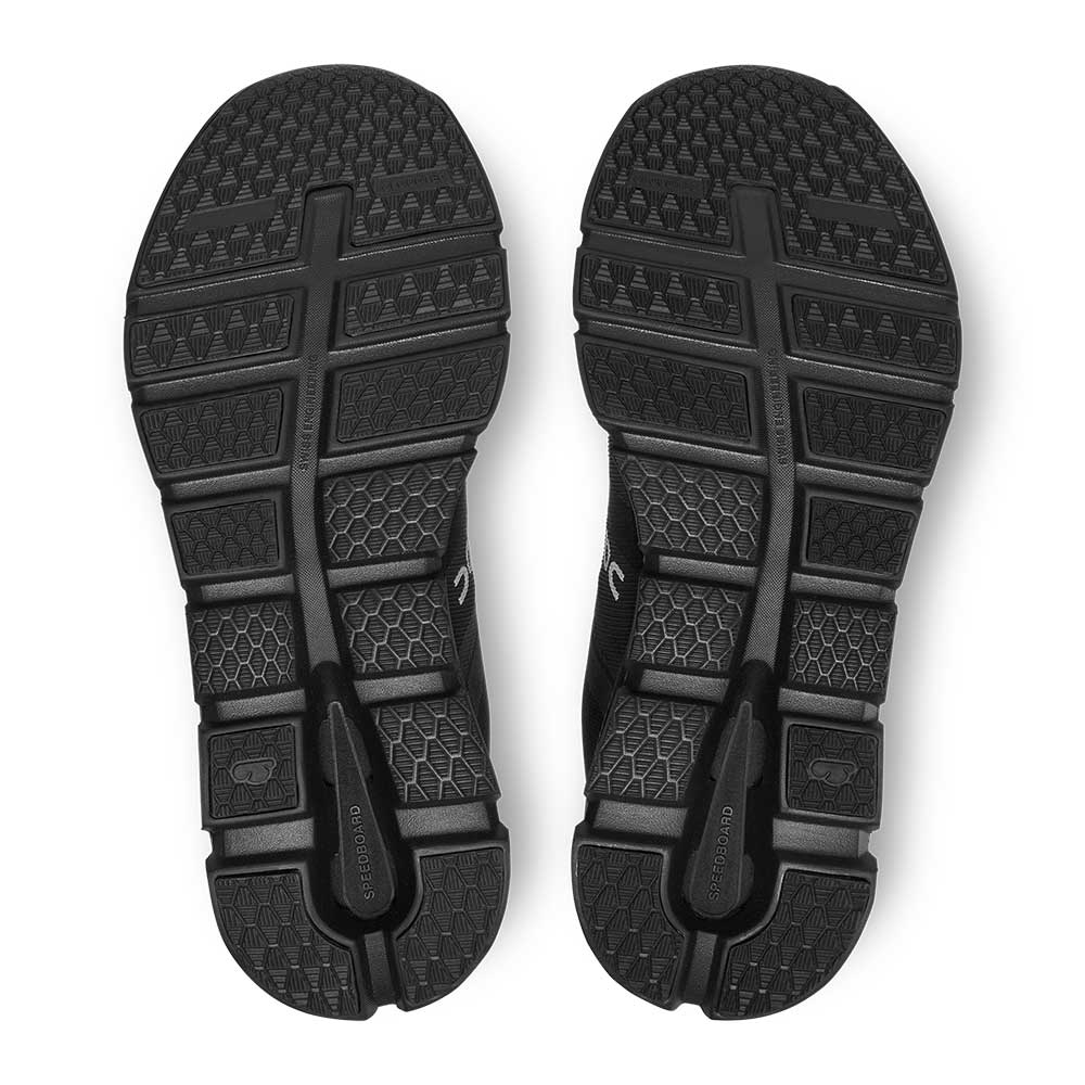 Women's Cloudrunner Waterproof Running Shoe - Black - Regular (B)