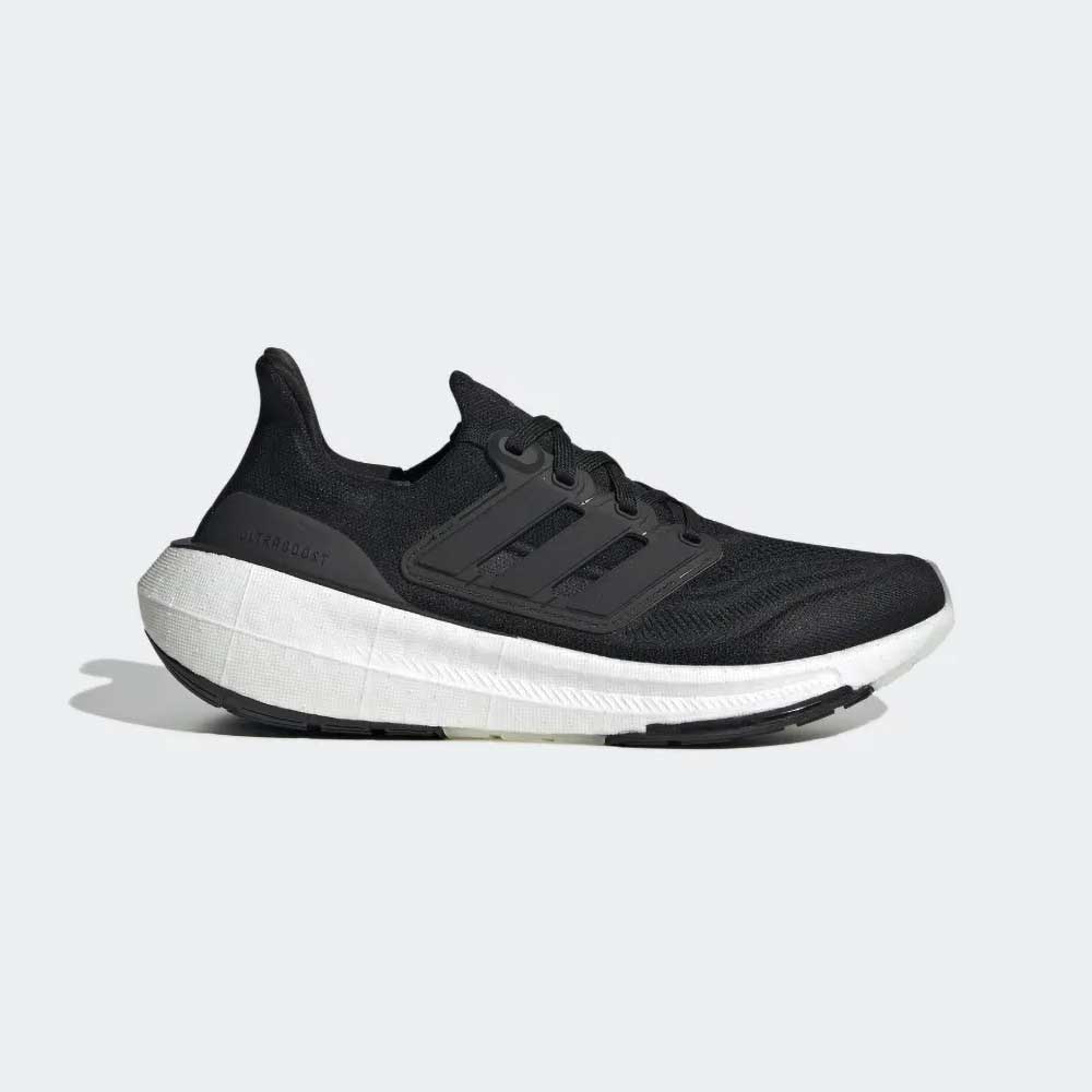 Women's Ultraboost Light Running Shoe- Core Black/Core Black/Crystal White- Regular (B)