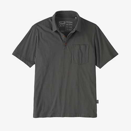 Men's Cotton in Conversion Lightweight Polo - Forge Grey