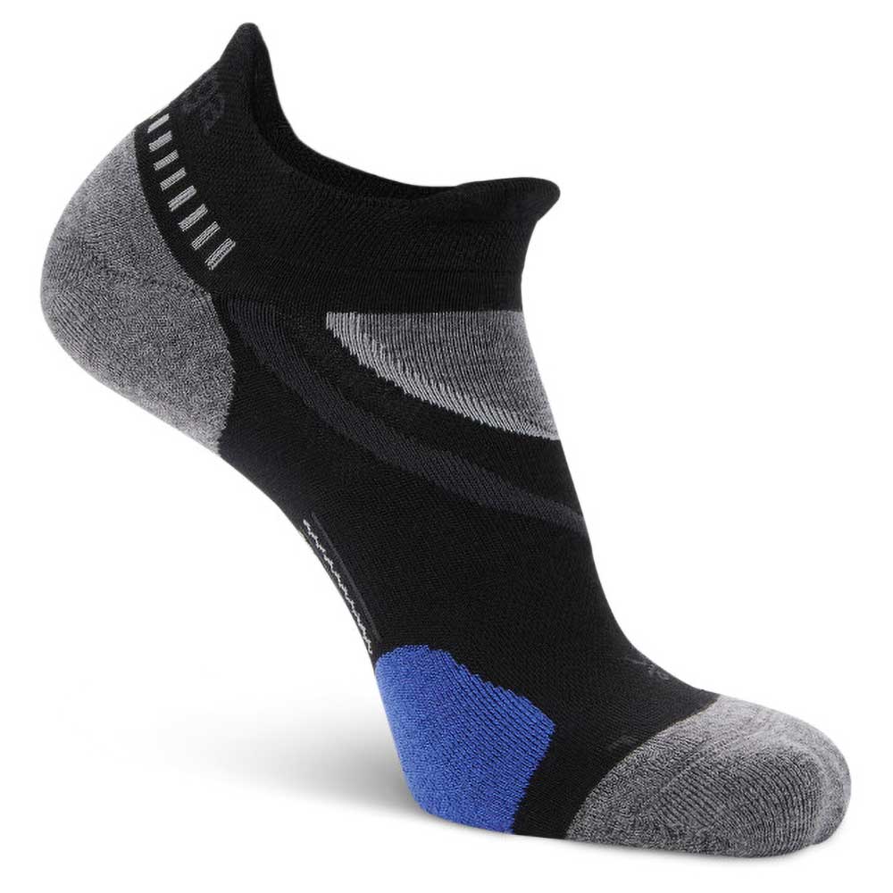 Unisex UltraGlide No Show Socks - Black