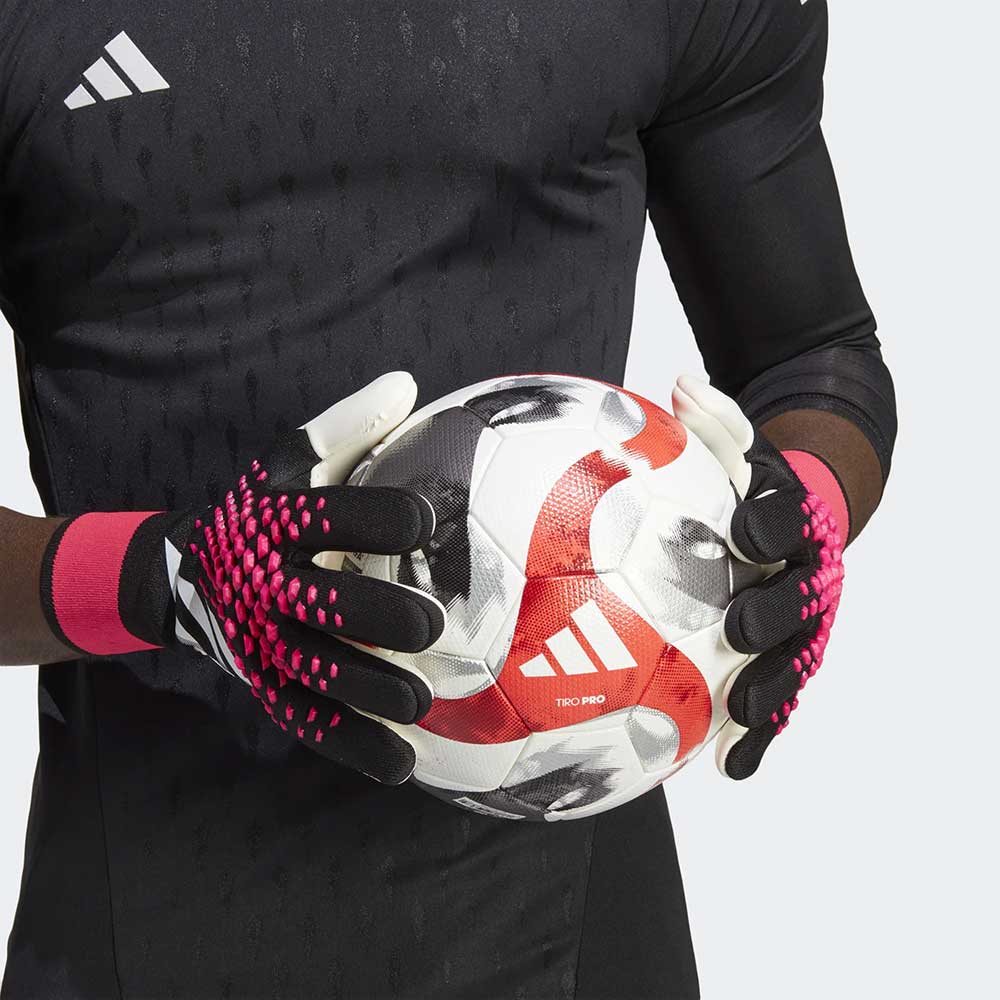 Predator GL Pro Gloves - Black/White/Team Shock Pink