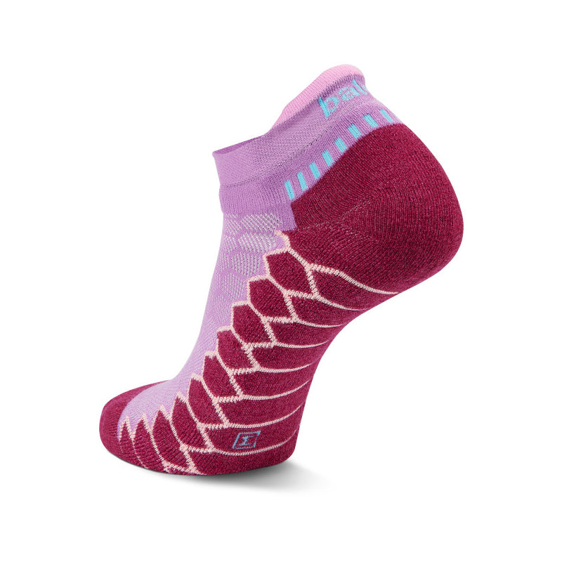 Unisex Silver Socks - Bright Lilac/Wildberry