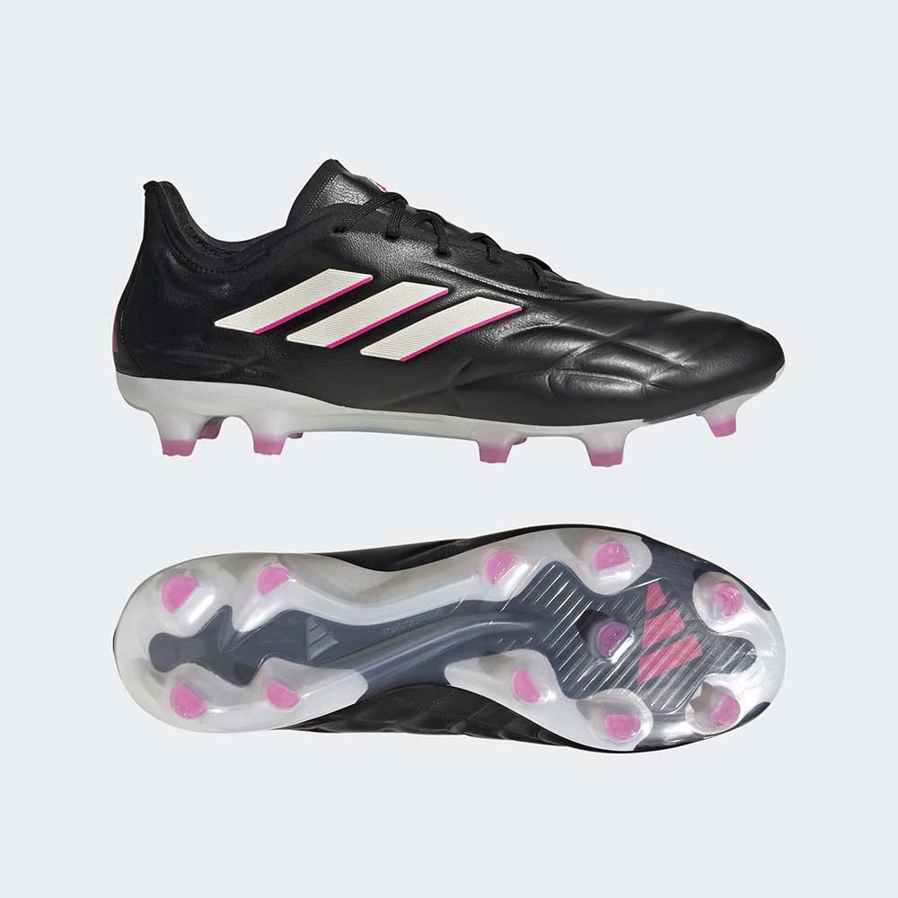 Unisex Copa Pure .1 FG Soccer Shoes - Core Black/Zero Met