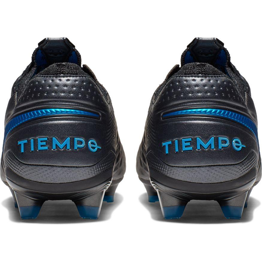 Legend 8 Elite FG Soccer Boots - Black/Black/Blue Hero