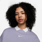 Women's Nike Pheonix Fleece Oversized Crew - Indigo Hazel