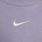 Women's Nike Pheonix Fleece Oversized Crew - Indigo Hazel