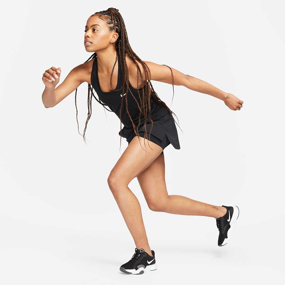 Women's Nike Dri-Fit Bliss Mid Rise 5in Skort -Black – Gazelle Sports